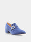 STUART WEITZMAN - Crystal Geo Buckle - Blauw