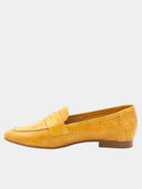 Leren mocassins - Geel