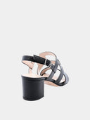 Mid-heel sandals - Black