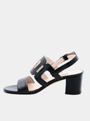 Mid-heel sandals - Black