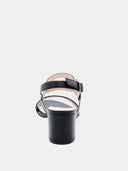 Mid-heel sandals - Black