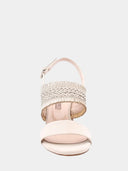 Mid-heel sandals - Beige