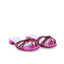 ALBANO - Mules plates Femmes en strass - Fuchsia