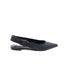 ALBANO - Ballerines slingback pour Femmes plates en cuir - Noir