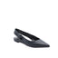 ALBANO - Ballerines slingback pour Femmes plates en cuir - Noir