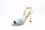 ALBANO - Sandales pailleté à talon - Vert d'eau