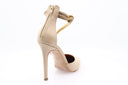 Leren pumps - Beige