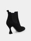 ALBANO - Suede leather ankle boots - Black