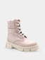 ALBANO - Leather ankle boots - Nude 