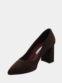 Schoenen met hak - Donkerbruin