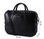 ALEXANDER MCQUEEN® - Sac Porte-documents en cuir Hommes - Noir