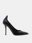 ALEXANDER McQUEEN - Punk 105 Pump - Noir/Argent