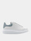 ALEXANDER McQUEEN – Oversized Sneaker Larry – Blanc & Bleu Ciel