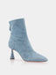 AQUAZZURA - Amore 75 Bottie - Denimblauw 