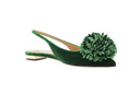 AQUAZZURA - Couturier Sling - Vert