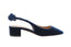 AQUAZZURA - Very Bow Tie Sling - Bleu Nuit