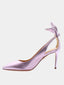 Bow Tie 85 Pump - Rose Métal