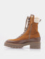 AQUAZZURA - Very Cortina Bottie - Hazelnoot