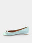 AQUAZZURA - Parisina Crystal Ballet - Turquoise Blue