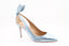 AQUAZZURA - Bow Tie 85 Pump - Bleu