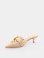 AQUAZZURA - Visconti 50 Muiltje - Beige
