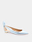 AQUAZZURA - Ballerina Bow Tie - Blue Glitter