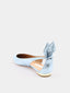 AQUAZZURA - Ballerina Bow Tie - Blue Glitter