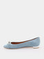 AQUAZZURA - Parisina Crystal Ballet - Blue