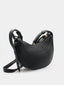 Satchel-style shoulder bag - Black