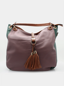 Sac à main - Violet & Vert