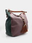 Handtas - Paars &amp; Groen