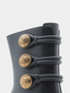 BALMAIN - Alma laarzen - Zwart en goud 