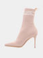 BALMAIN - Skye gebreide laars - Nude 
