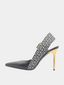 BALMAIN - Ruby Sling - Zwart en wit 