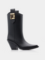 BALMAIN - Tess Cowboy Bootie - Zwart 