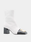 BALMAIN - Edna Enkellaarsjes - Wit