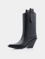 BALMAIN - Tess Cowboy Bootie - Zwart 