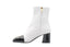 BALMAIN -  Edna Ankle Boots - Blanc