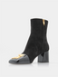 BALMAIN - Edna Enkellaarsjes - Zwart 