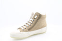 CANDICE COOPER - Baskets montantes en cuir - Beige