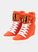 Baskets pour Femmes montantes - Orange