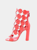 Sandalen van gelakt leer - Rood
