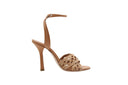Sandalen met hak - Bruin