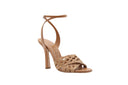 Sandalen met hak - Bruin