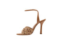 Sandalen met hak - Bruin