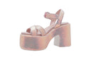Mermaid Telato Hak 7cm - Roze / Roségoud