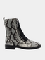 CASADEI - Zambesi enkellaars - Slangenpatroon 