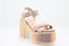 CASADEI - Mermaid Telato Talon 7cm - Goldpink