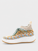 Nama Sock Sneaker - Beige/Blue
