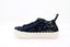 CHLOE - Lauren Lace Scallop Sneaker - Blue Lagoon